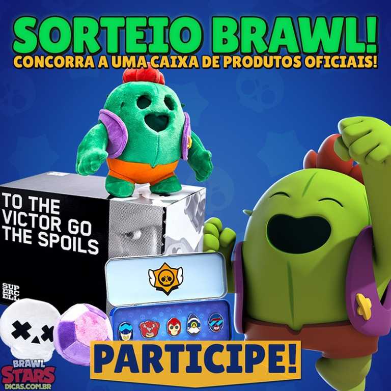 Novo Sorteio Caixa De Produtos Do Brawl Stars Oficial Brawl Stars Dicas