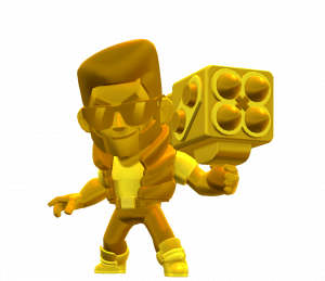 Skin do Brock No Estilo Dourado