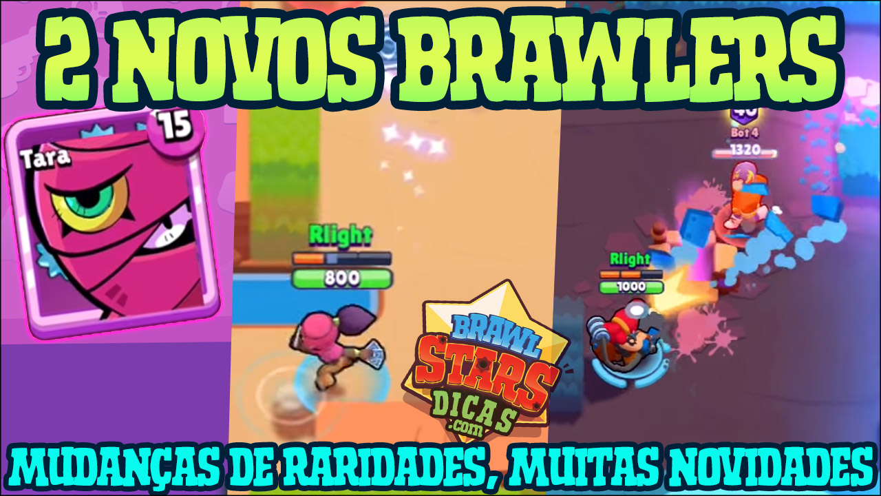 Nome Dos Novos Brawlers Mudancas De Raridades E Muitas Novidades Chegando Brawl Stars Dicas - brawl stars novos jeitospersonagens