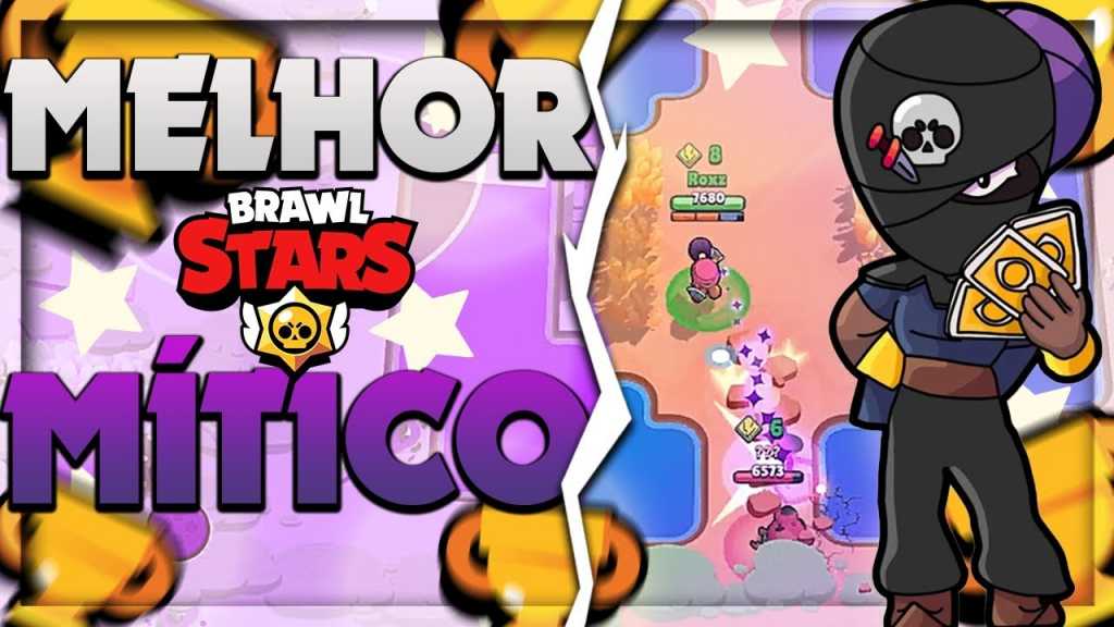 JOGUEI COM O MELHOR BRAWLER MÍTICO DO BRAWL STARS!! | Brawl Stars Dicas