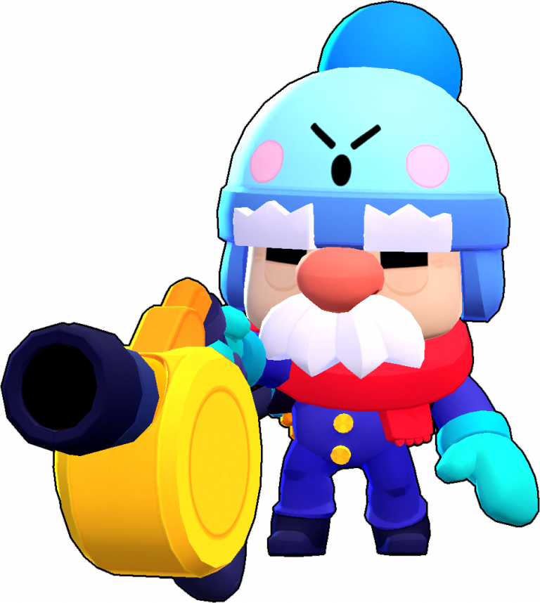 Brawl Stars Gale Png   Gale Brawler Cromatico Brawl Stars 768x858 