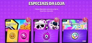 Compra de Gemas, Brawl Pass e Skins na Supercell Store de Brawl Stars