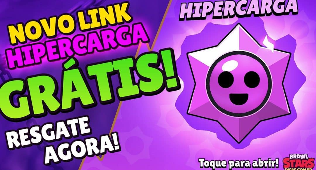 Hipercarga Grátis no Brawl Stars! Saiba Como Resgatar a Sua