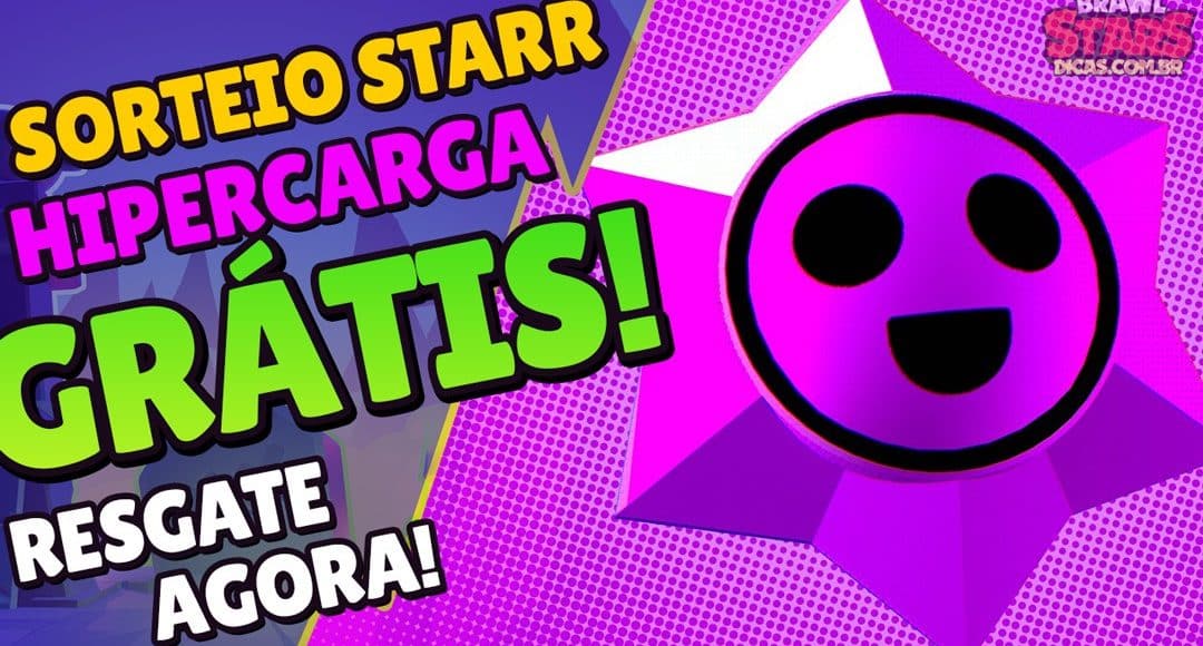 Resgate Agora o Starr Drop de Hipercarga Grátis no Brawl Stars!