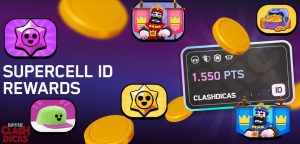 Supercell ID Rewards: Skins Grátis, Sorteios e Recompensas Exclusivas